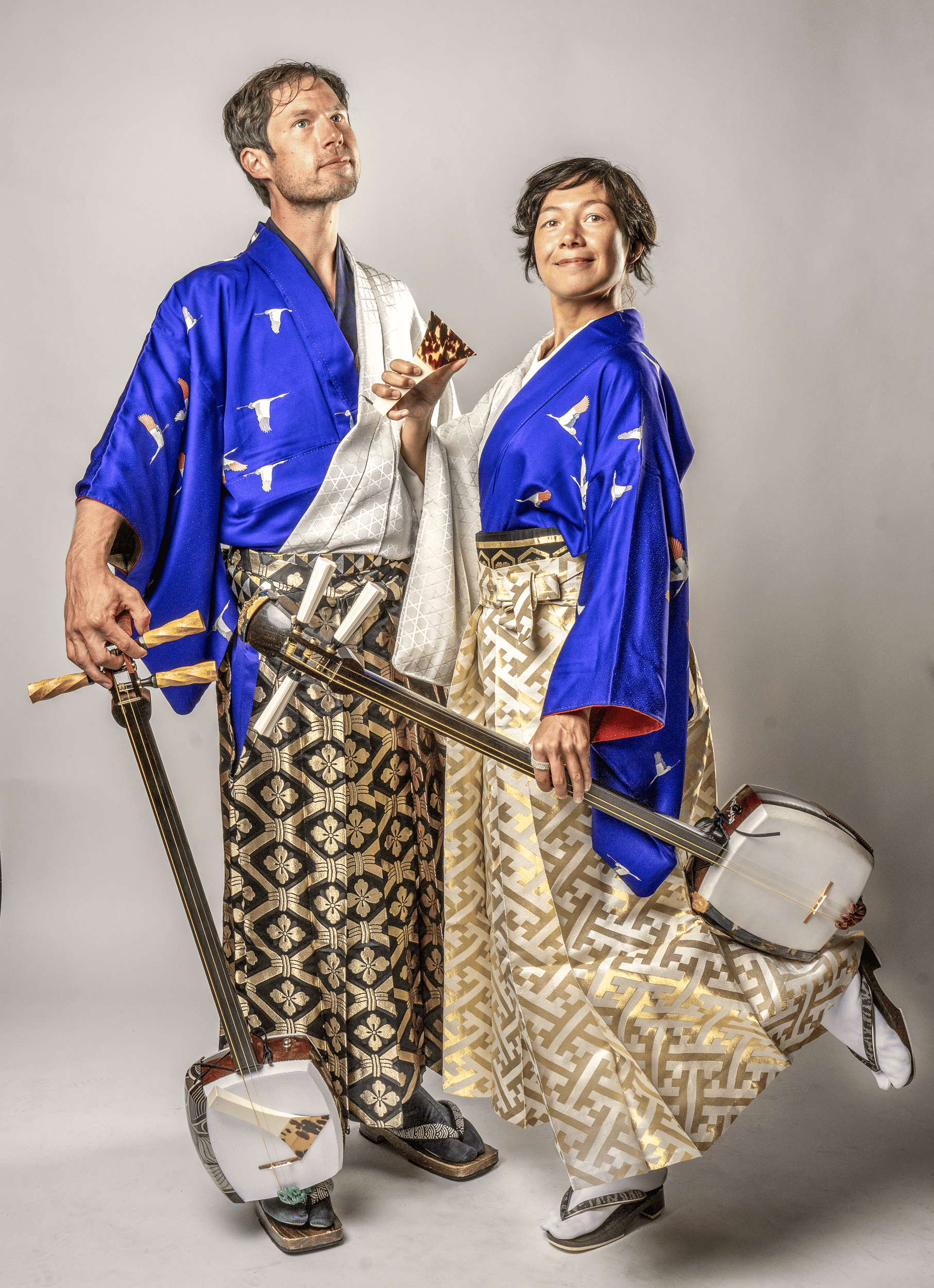 Kyle Abbott und Su Bunjamin in Kimono beim Japanfest Atlanta 2022